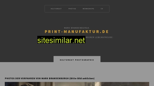 Print-manufaktur similar sites