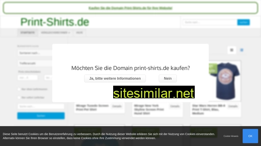 print-shirts.de alternative sites