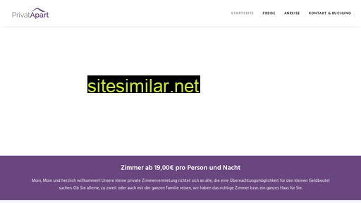 privatapart.de alternative sites