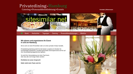privatedining-hamburg.de alternative sites