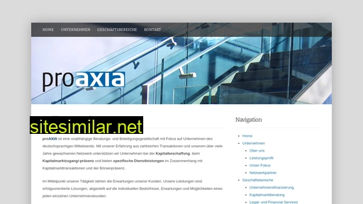 proaxia.de alternative sites