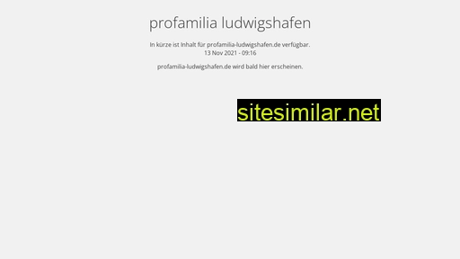 profamilia-ludwigshafen.de alternative sites