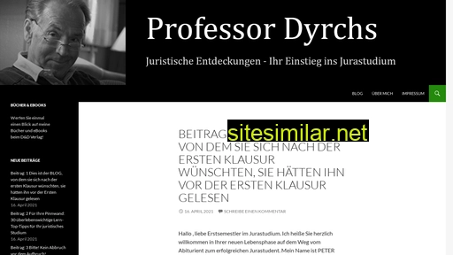 Professordyrchs similar sites