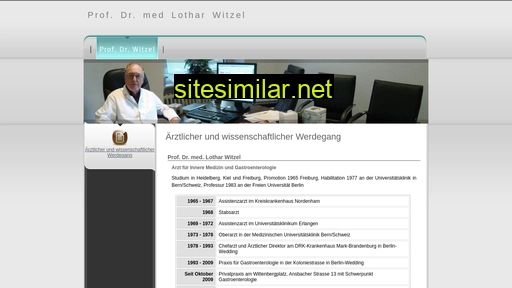 prof-dr-witzel.de alternative sites