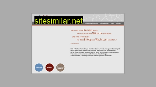 Prof-schellhase-consulting similar sites