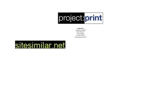 project-print.de alternative sites