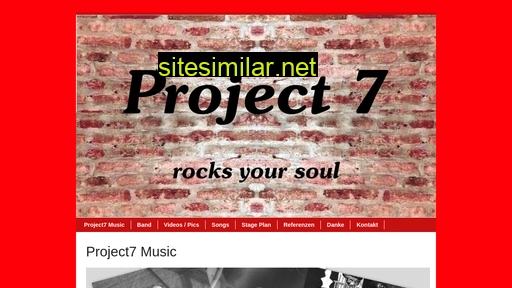 Project7-music similar sites