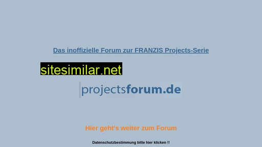 Projectsforum similar sites