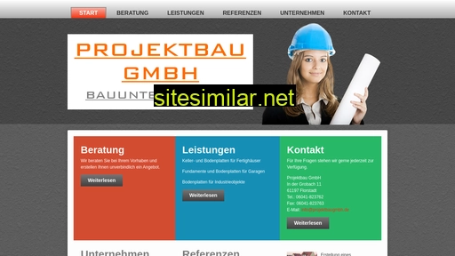 Projektbaugmbh similar sites