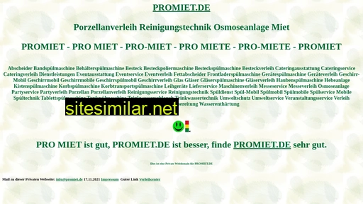 promiet.de alternative sites