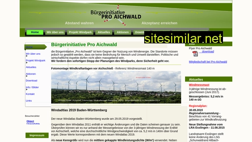 pro-aichwald.de alternative sites