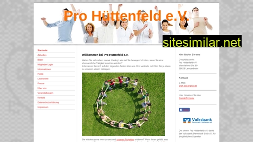 pro-huettenfeld.de alternative sites