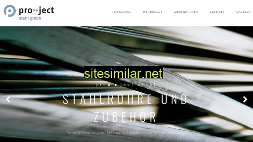 pro-ject-stahl.de alternative sites