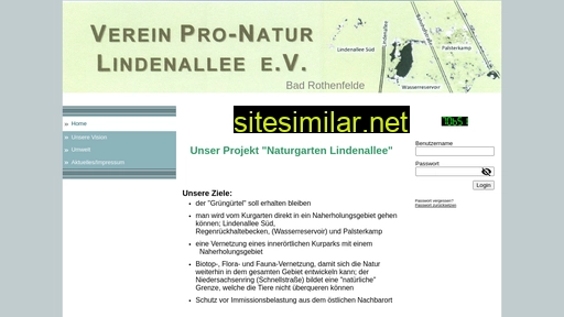 pro-natur-lindenallee.de alternative sites