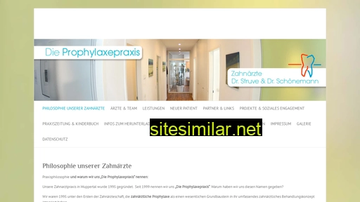 prophylaxe-zahnarztpraxis-wuppertal.de alternative sites
