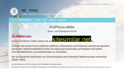 prophysio-moelln.de alternative sites