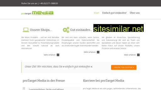 Protarget-media similar sites