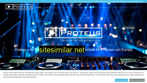 proteus-veranstaltungstechnik.de alternative sites