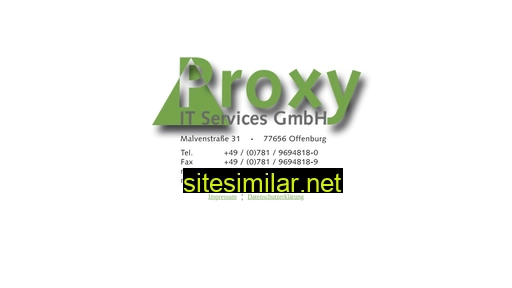 proxy.de alternative sites