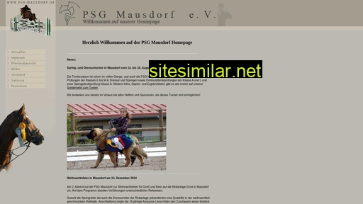 psg-mausdorf.de alternative sites