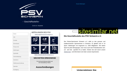 psvschwerin.de alternative sites