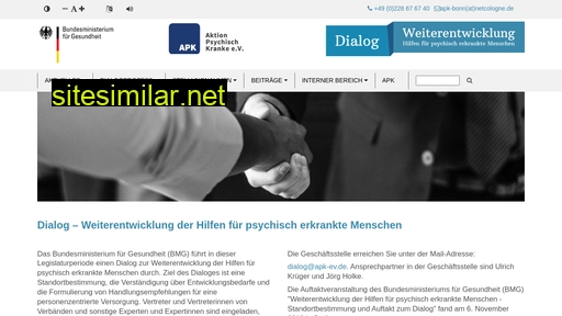 psychiatriedialog.de alternative sites