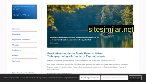 psychotherapeutische-praxis-petervalter.de alternative sites