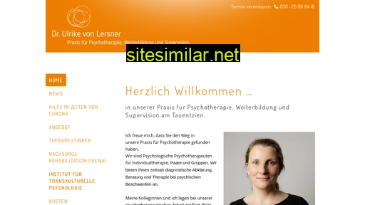 psychotherapie-berlin-von-lersner.de alternative sites