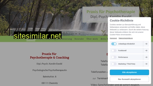 psychotherapie-ewald.de alternative sites