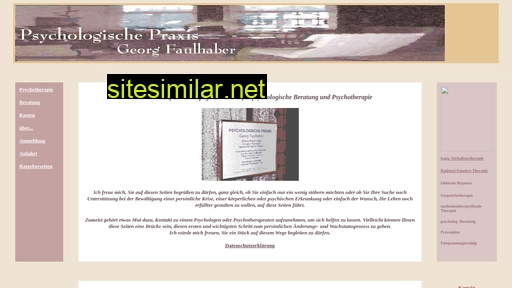 psychotherapie-g-faulhaber.de alternative sites