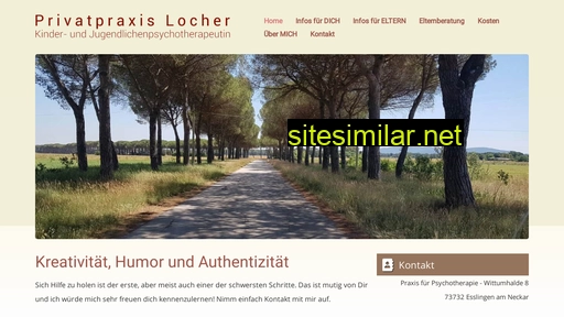 psychotherapie-locher.de alternative sites