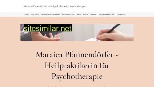 Psychotherapie-pfannendoerfer similar sites