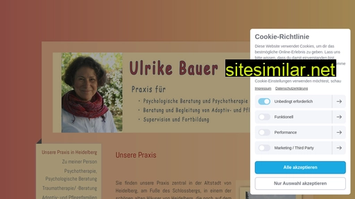 psychotherapie-ulrike-bauer.de alternative sites