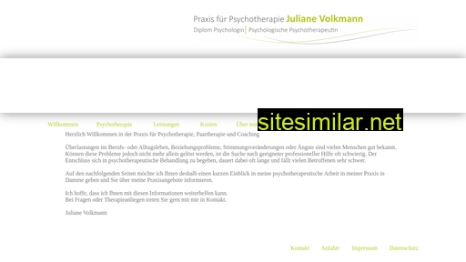 psychotherapie-volkmann.de alternative sites