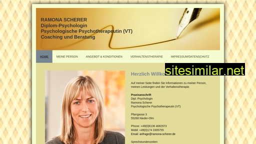 psychotherapie.ramona-scherer.de alternative sites