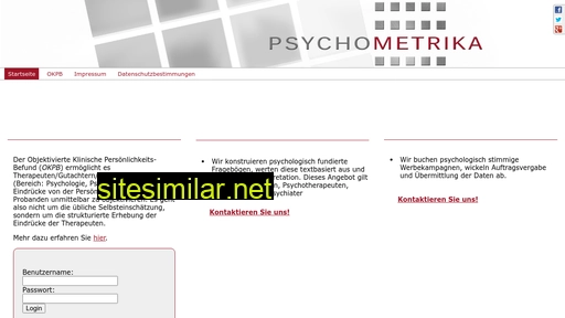 psychometrika.de alternative sites