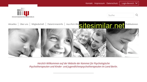 psychotherapeutenkammer-berlin.de alternative sites