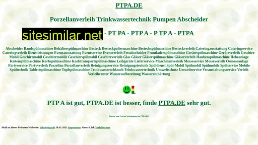 ptpa.de alternative sites