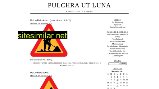 pulchra-ut-luna.de alternative sites
