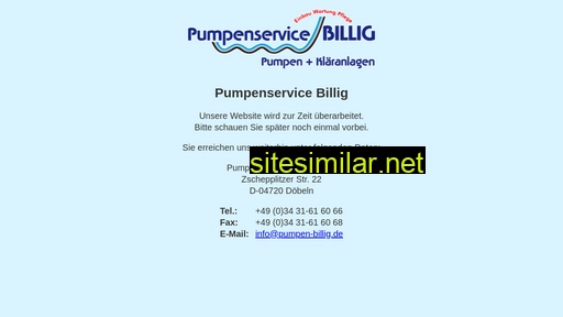 pumpen-billig.de alternative sites