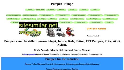 pumpen.com.de alternative sites