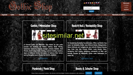 punk-gothic-shop.de alternative sites