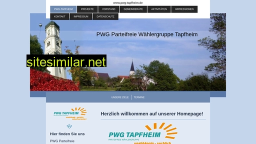 pwgtapfheim.de alternative sites