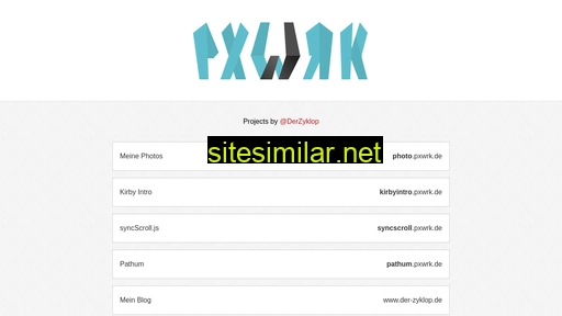 Pxwrk similar sites