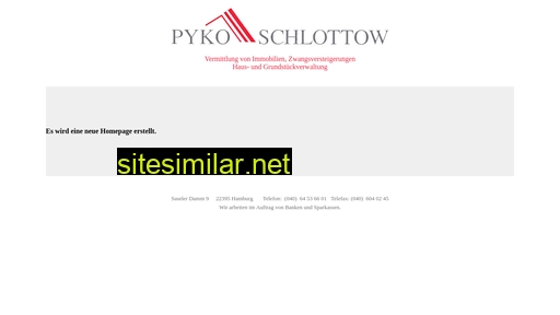 pyko-schlottow-immobilien.de alternative sites