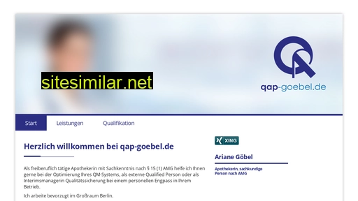 qap-goebel.de alternative sites