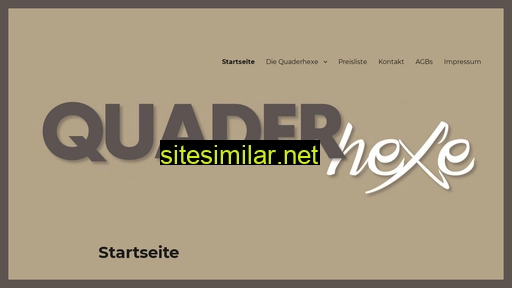 quaderhexe.de alternative sites