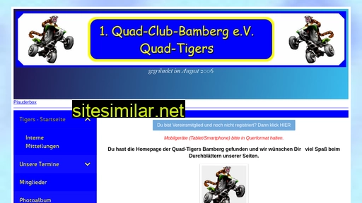 quad-tigers.de alternative sites