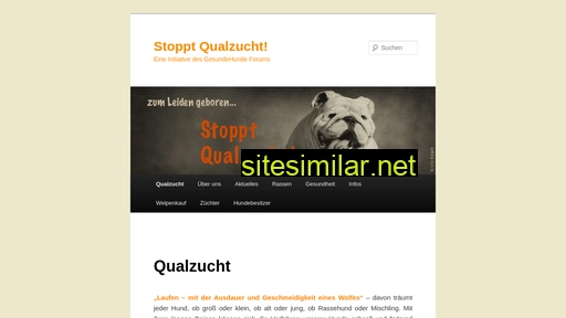 qualzucht-hund.de alternative sites