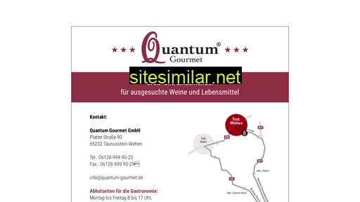 quantum-gourmet.de alternative sites